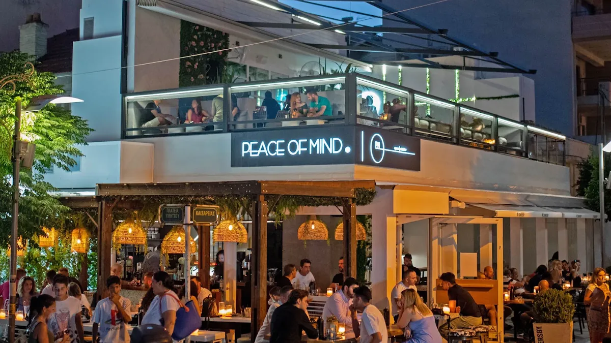 BookNoFees: Café – PeaceOfMind – Athens – PeaceOfMind, photo 1