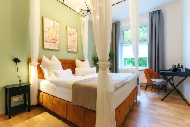 BookNoFees: A charming flat in a period building with a balcony in the heart of Magdeburg – Magdeburg