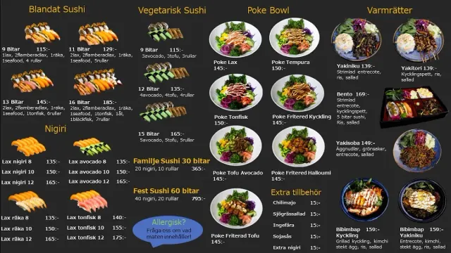 BookNoFees: Snack bar – Minari Sushi – Stockholm – Mining Sushi, photo 3