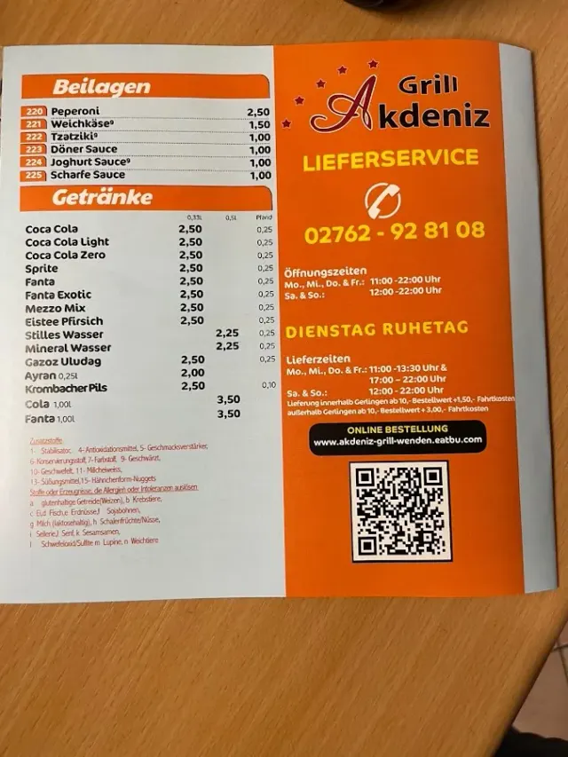 BookNoFees: Restaurant – Akdeniz Grill – Wenden – Mediterranean Grill, photo 3