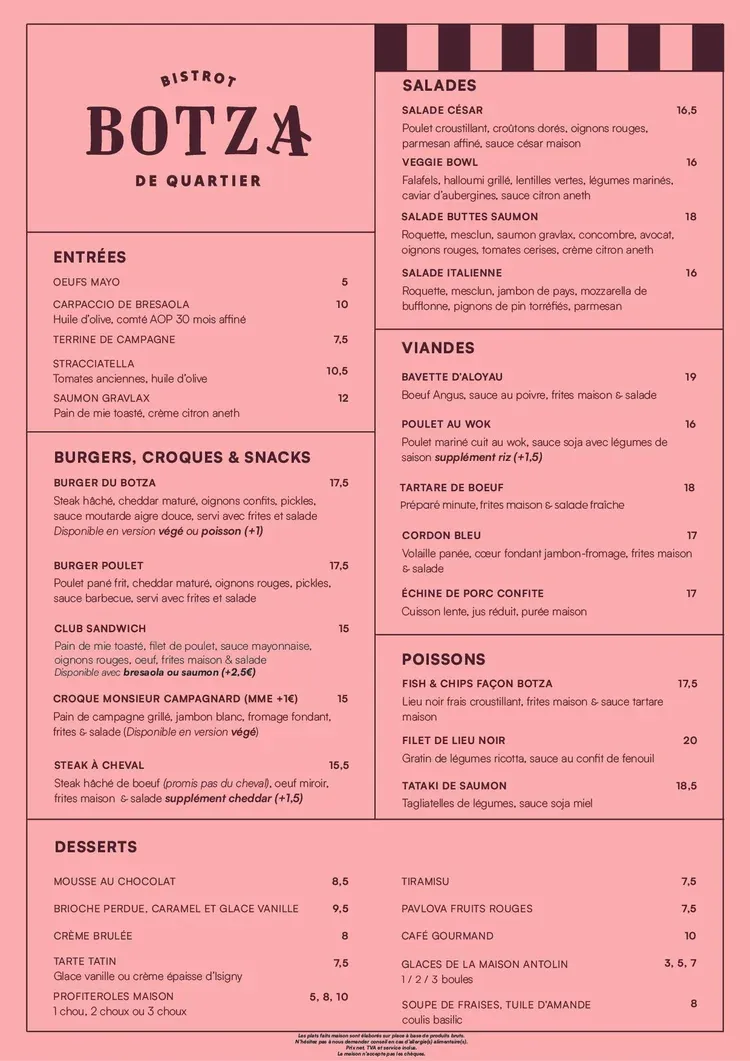 BookNoFees: Restaurant – Botza – Paris – Voice, photo 1