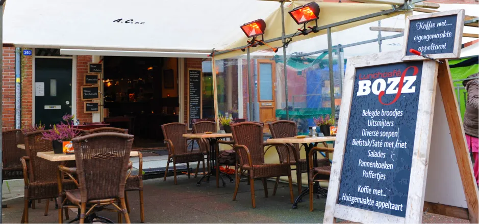 BookNoFees: Café – Lunchcafé Bozz – Amsterdam – Bozz Lunch Café, photo 1