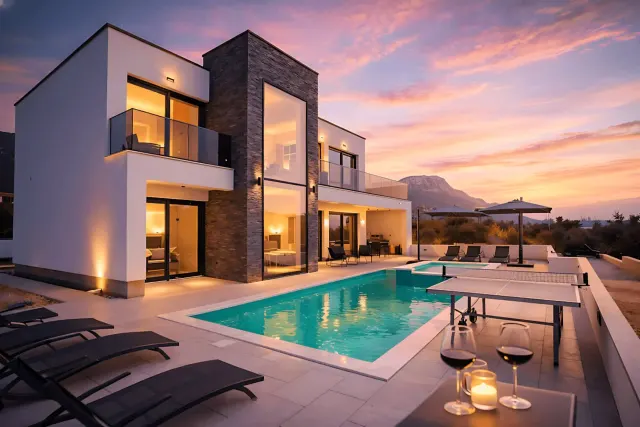 BookNoFees: Villa Just be Happy · Sea View · Pool · Jacuzzi – Kaštel Stari