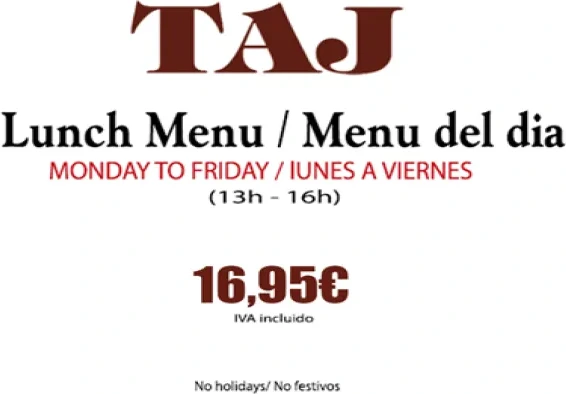 BookNoFees: Restaurant – Taj – Madrid – That, photo 1