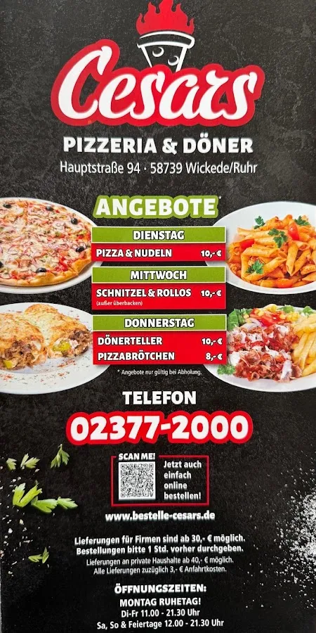 BookNoFees: Restaurant – Césars Grill & Snackbar – Wickede – Césars Grill & Snack Bar, photo 2