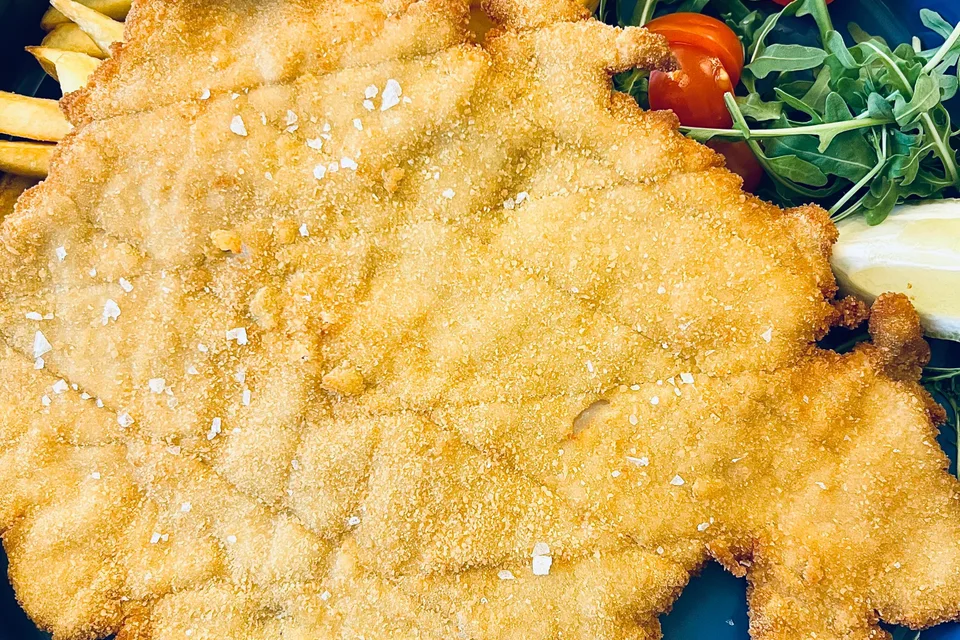 BookNoFees: Voorbeeldfoto: Gepaneerde schnitzel