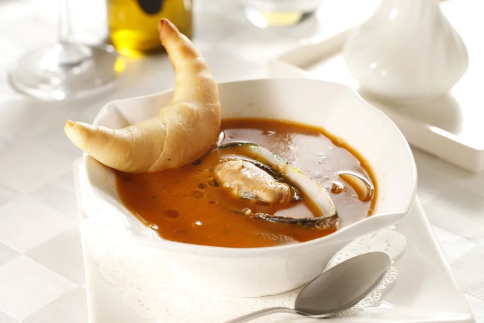 Voorbeeldfoto: Seekossop bedien met brood
